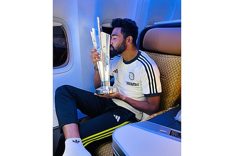 T20 world champions India depart from Barbados